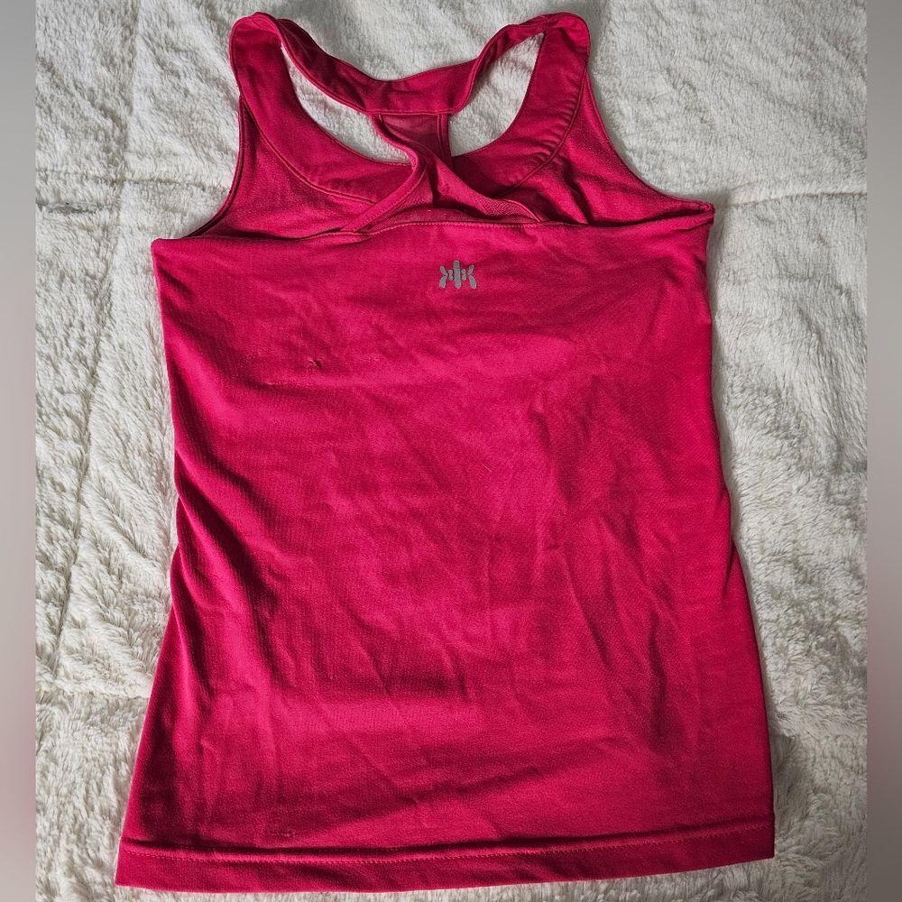 Kyodan Women's Racerback Tank Size Medium. Hot Pink - Picture 2 of 4